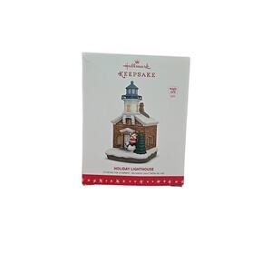 Hallmark Keepsake Holiday Lighthouse 2016 Ornament Magic Cord 5th In Series